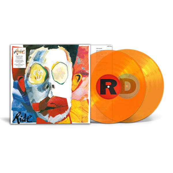 GOING BLANK AGAIN (REISSUE) - TRANSPARENT ORANGE DOUBLE VINYL | Ride  Official Store